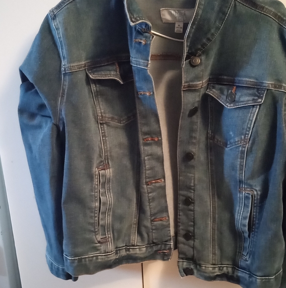 NWOT Womens Denim Jacket - Picture 2 of 4